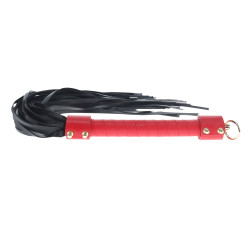 Ouch! International Martinet Milan 54cm Noir et Rouge